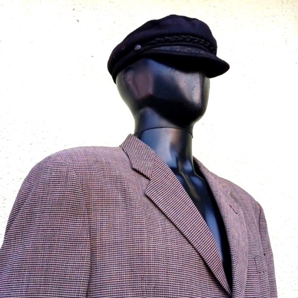 MANI GIORGIO ARMANI MEN'S VINTAGE PURE WOOL (3) BUTTON LUXURY BLAZER
